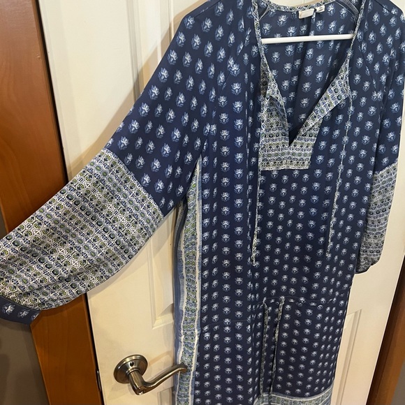 Gap Lined Dress with Drawstring Waist - Size Medium TALL - Picture 3 of 8